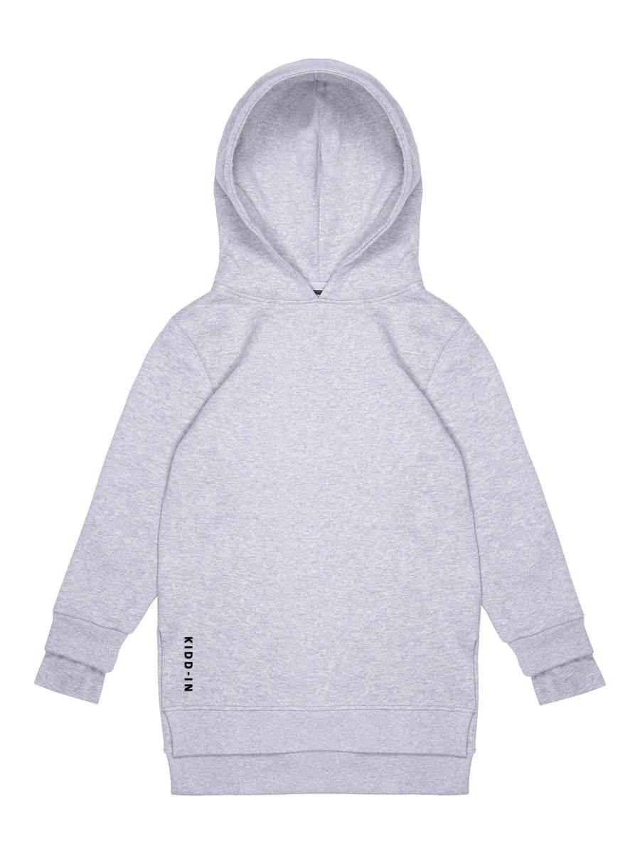 Double Sleeve Hoodie Grey - KIDD-IN 